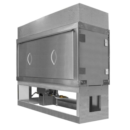 Firegear Stainless Steel Weather Cover for Kalea Bay 60" Gas Fireplace