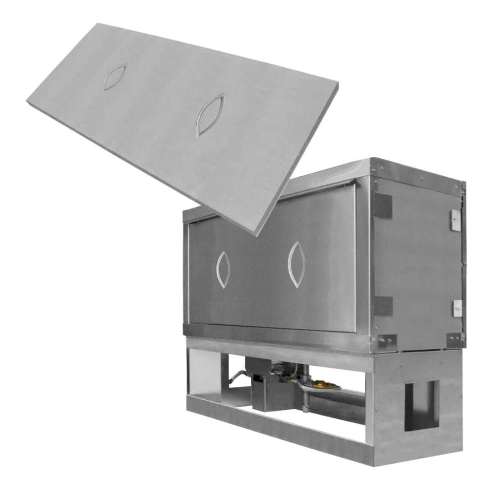 Firegear Stainless Steel Weather Cover for Kalea Bay 72" Gas Fireplace