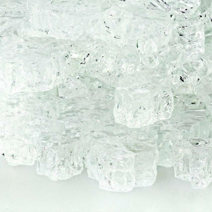 10 lbs. 1/4" Crystal Ice Reflective Fire Glass Media