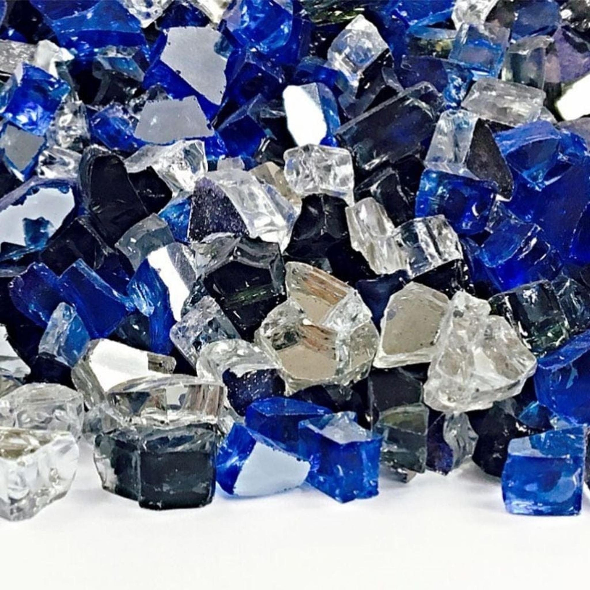 10 lbs. 1/4" Outlaw Reflective Blended Fire Glass Media