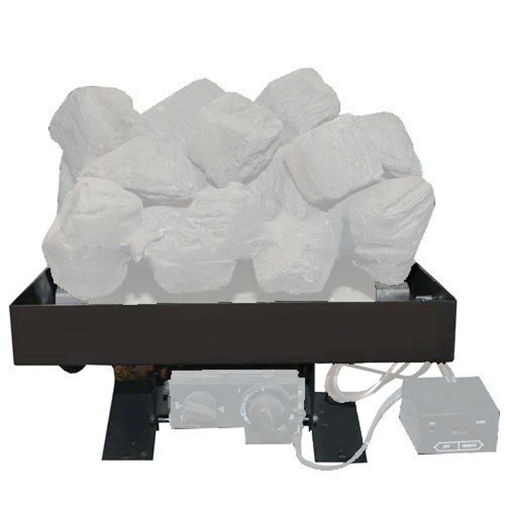 Fireside 12" Coal Vented Natural Gas Burner With Convertible Safety Pilot