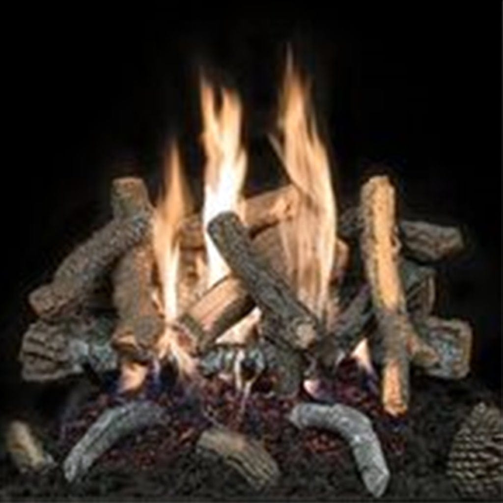 Fireside 18" Cascade Charred Stack Vented Gas Logs