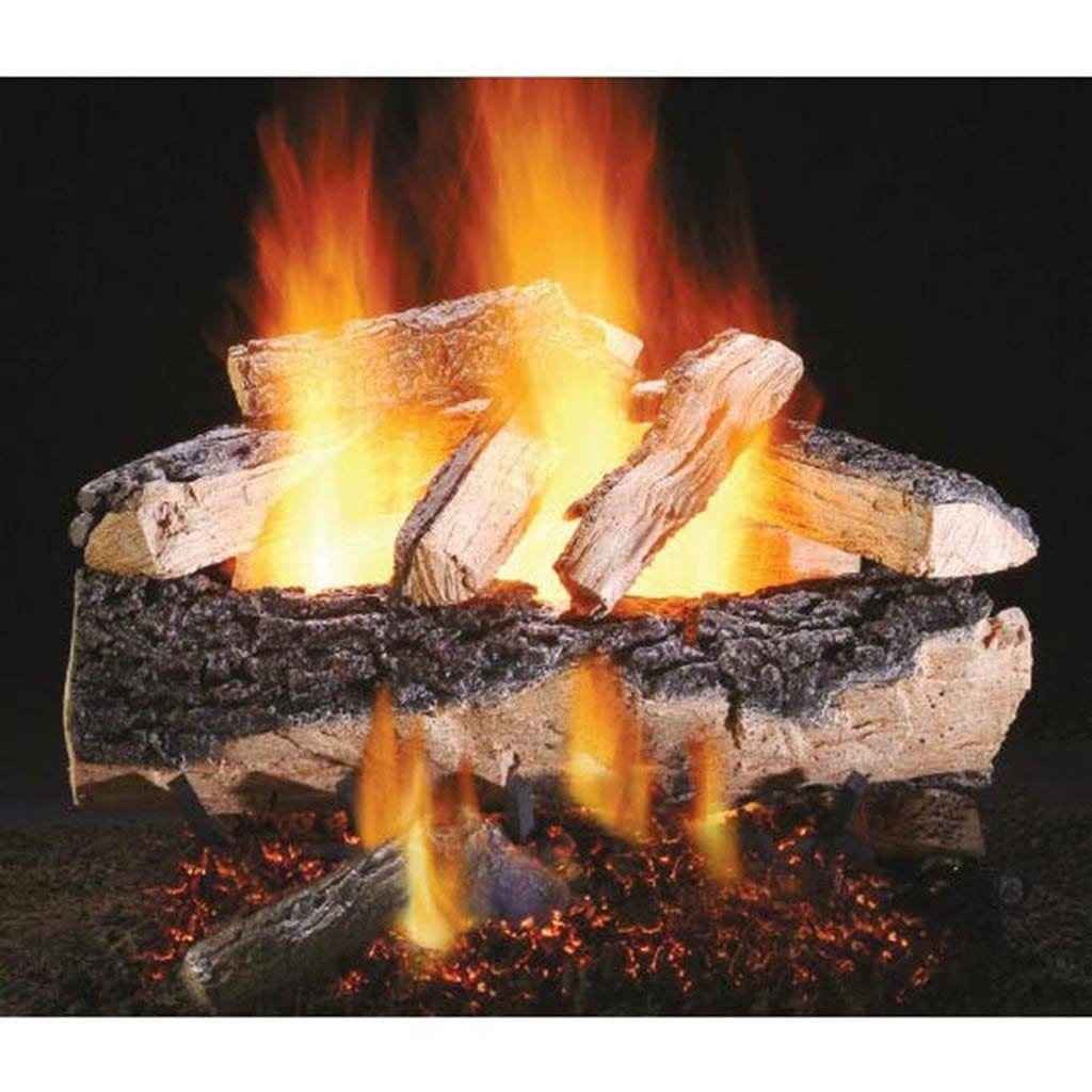 Fireside 18" Magnificent Split Oak See-Thru Vented Gas Logs