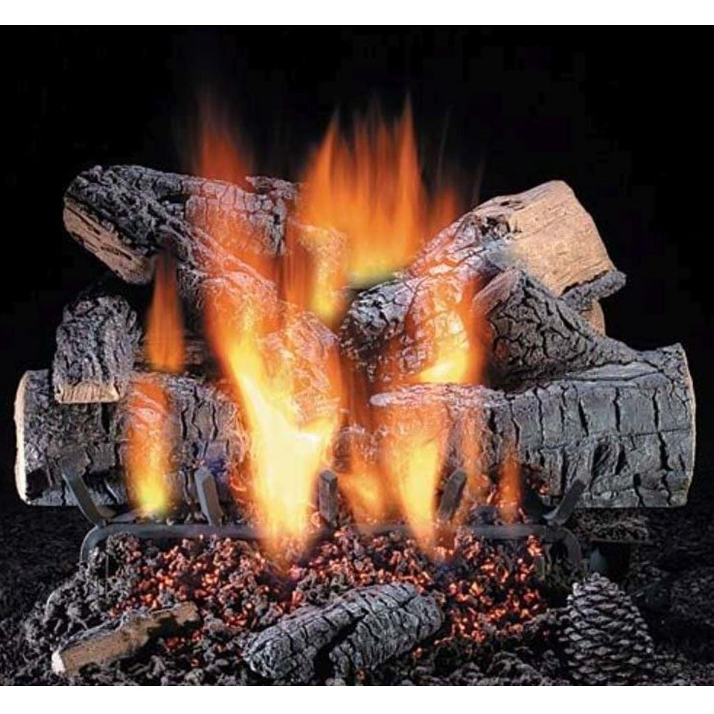 Fireside 18" Windsor Premium Oak See-Thru Vented Gas Logs