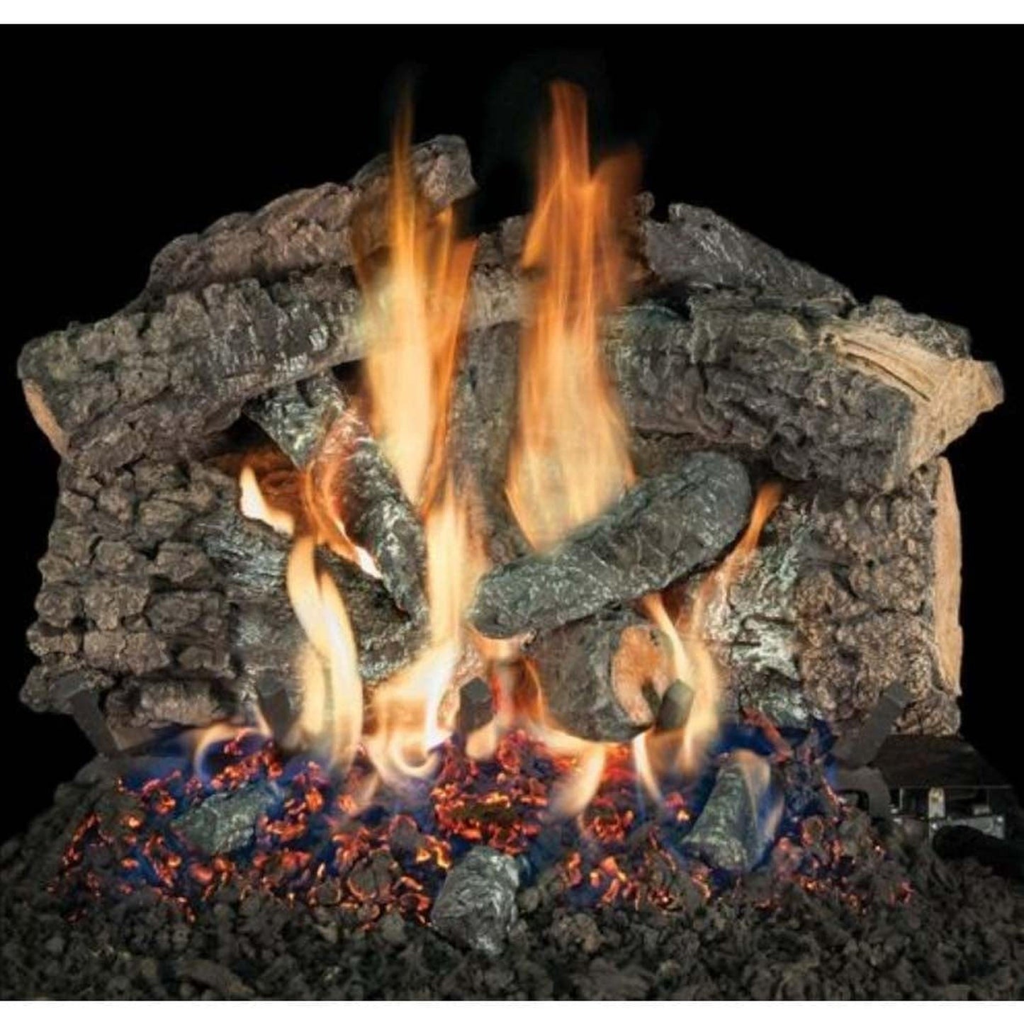 Fireside 30" Bedford Charred See-Thru Vented Gas Logs