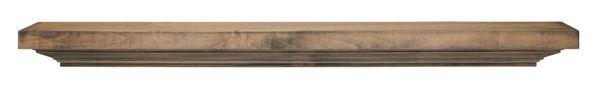 Fireside Furnishing Baxter 72" New Gray Wooden Mantel Shelf