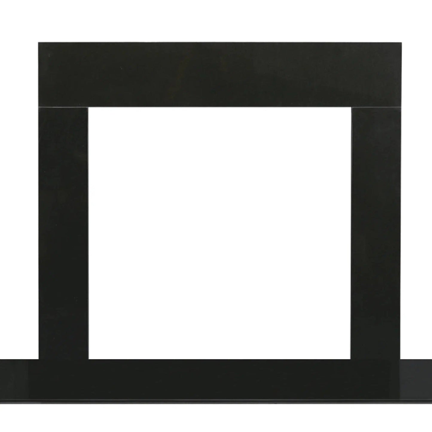 Fireside Furnishing Design Series Absolute Black Granite Surround Set 3, Without Hearth Pad