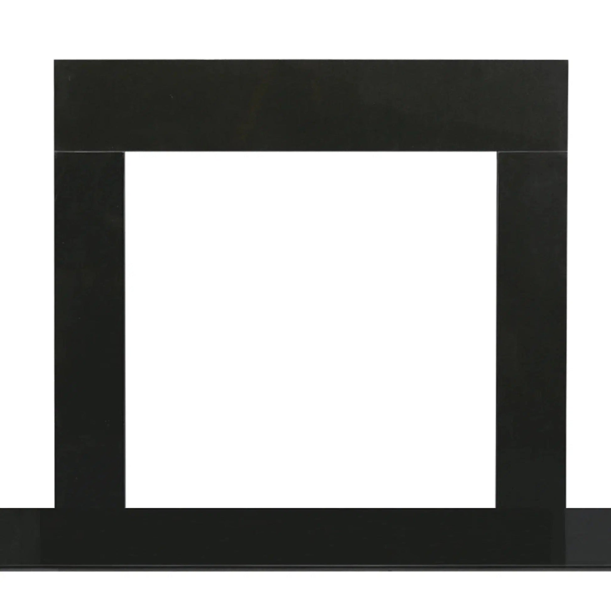 Fireside Furnishing Design Series Absolute Black Granite Surround Set 3, Without Hearth Pad
