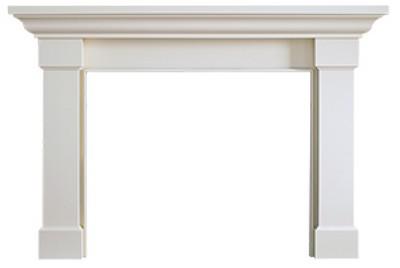 Fireside Furnishing Kenwood White Primed MDF Flush A Mantel