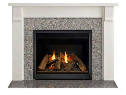 Fireside Furnishing Merritt White Primed MDF Flush B Mantel