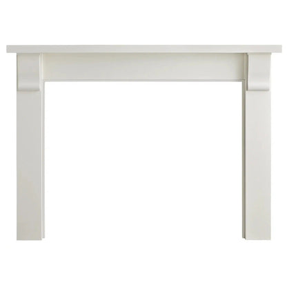 Fireside Furnishing Merritt White Primed MDF Flush C Mantel