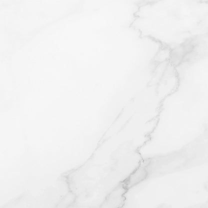 Fireside Furnishing Signature Series Bianco White Marble Surround Set 3, Without Hearth Pad