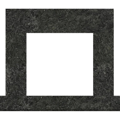 Fireside Furnishing Steel Gray Granite Surround Set 3, Without Hearth Pad