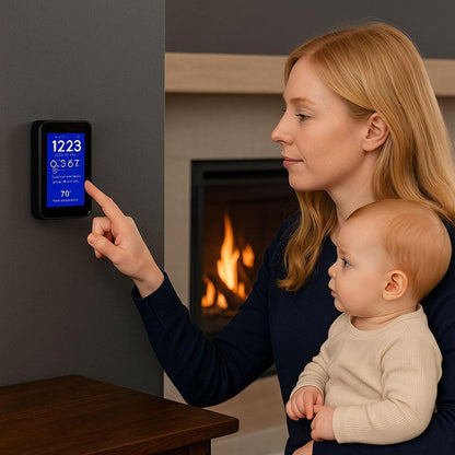 Flame-Tec The One Touch WiFi, RF & Bluetooth Touchscreen Control