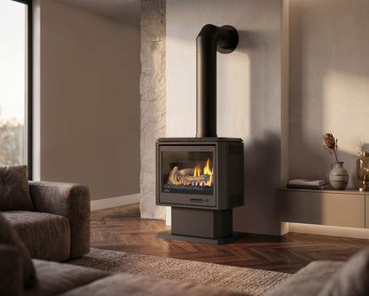 Napoleon Havelock Elite 28" Black Direct Vent Natural Gas Stove