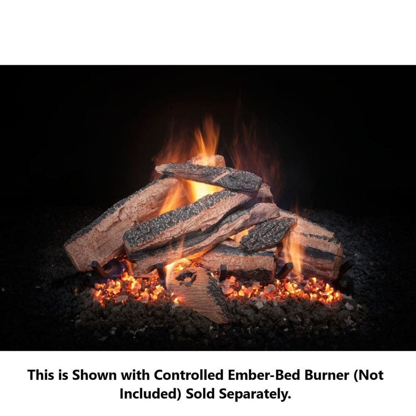 Golden Blount 24" Texas Stack Vented Gas Log Set (Logs Only)