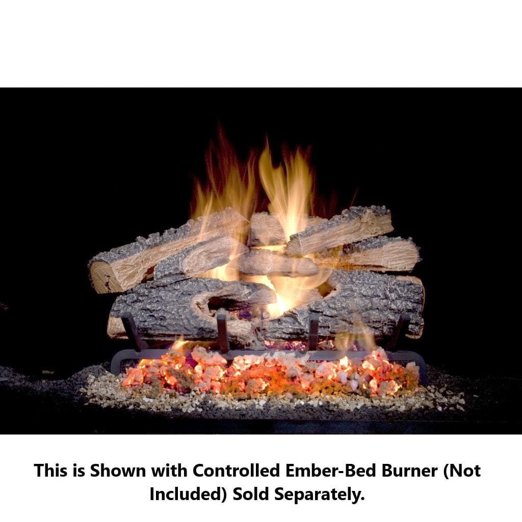 Golden Blount 30" Split Bonfire Fresh-Cut Vented Gas Log Set (Logs Only)