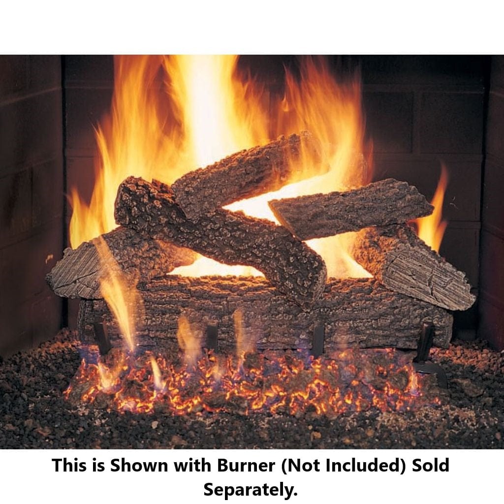 Golden Blount 36" Round Mountain Seasoned Vented Gas Log Set (Logs Only)
