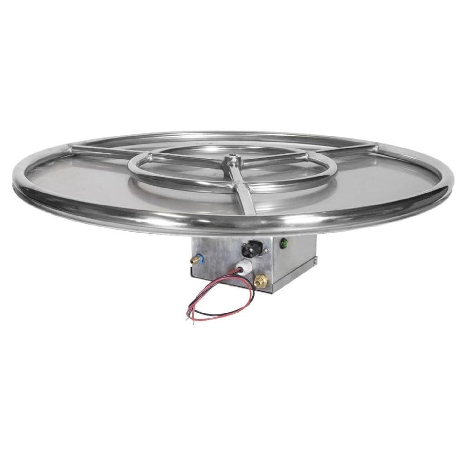 Grand Canyon 18" Match Lit Ignition, Liquid Propane Round Flat Stack Kit