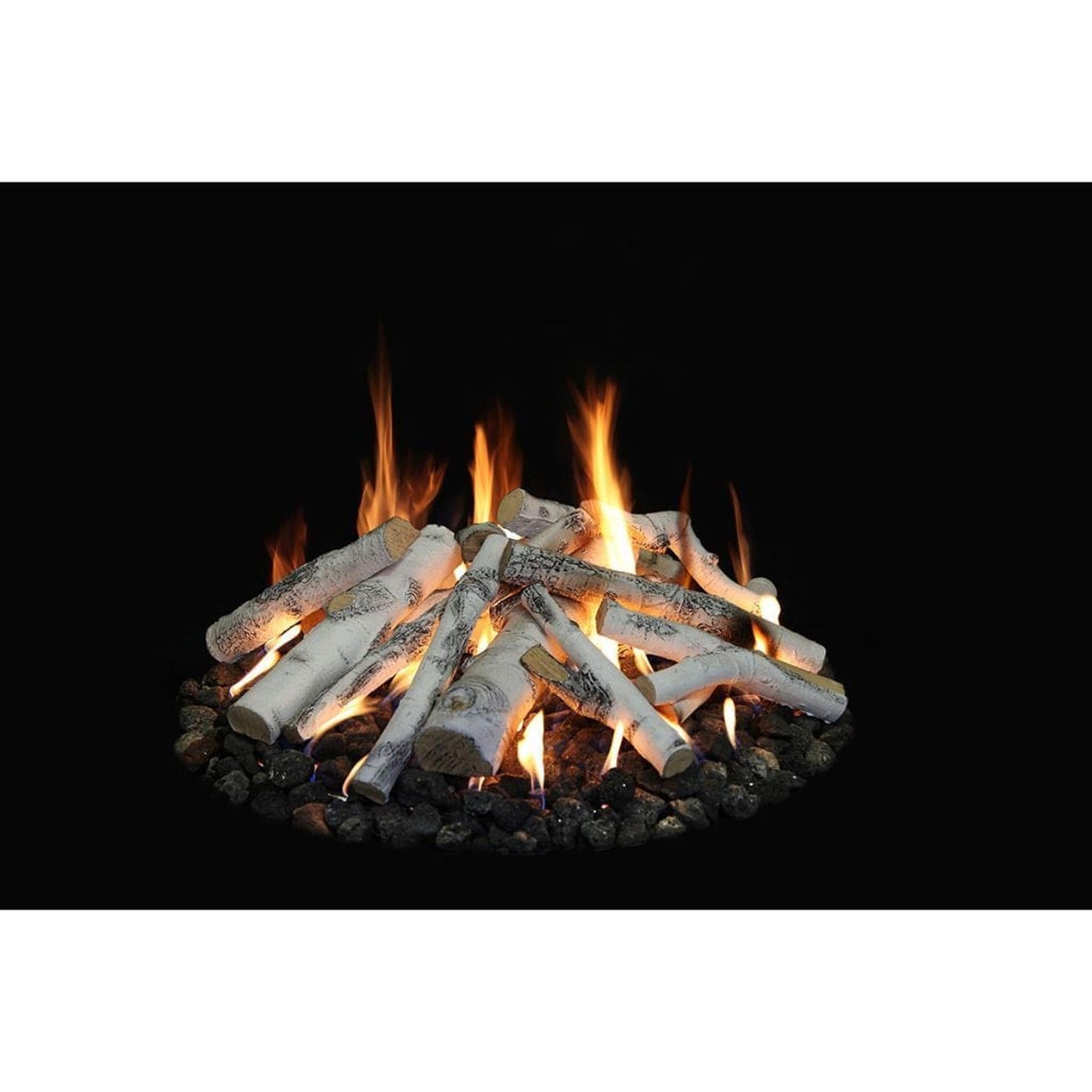 Grand Canyon 24" Electronic Ignition, Natural Gas Round Flat Stack Kit