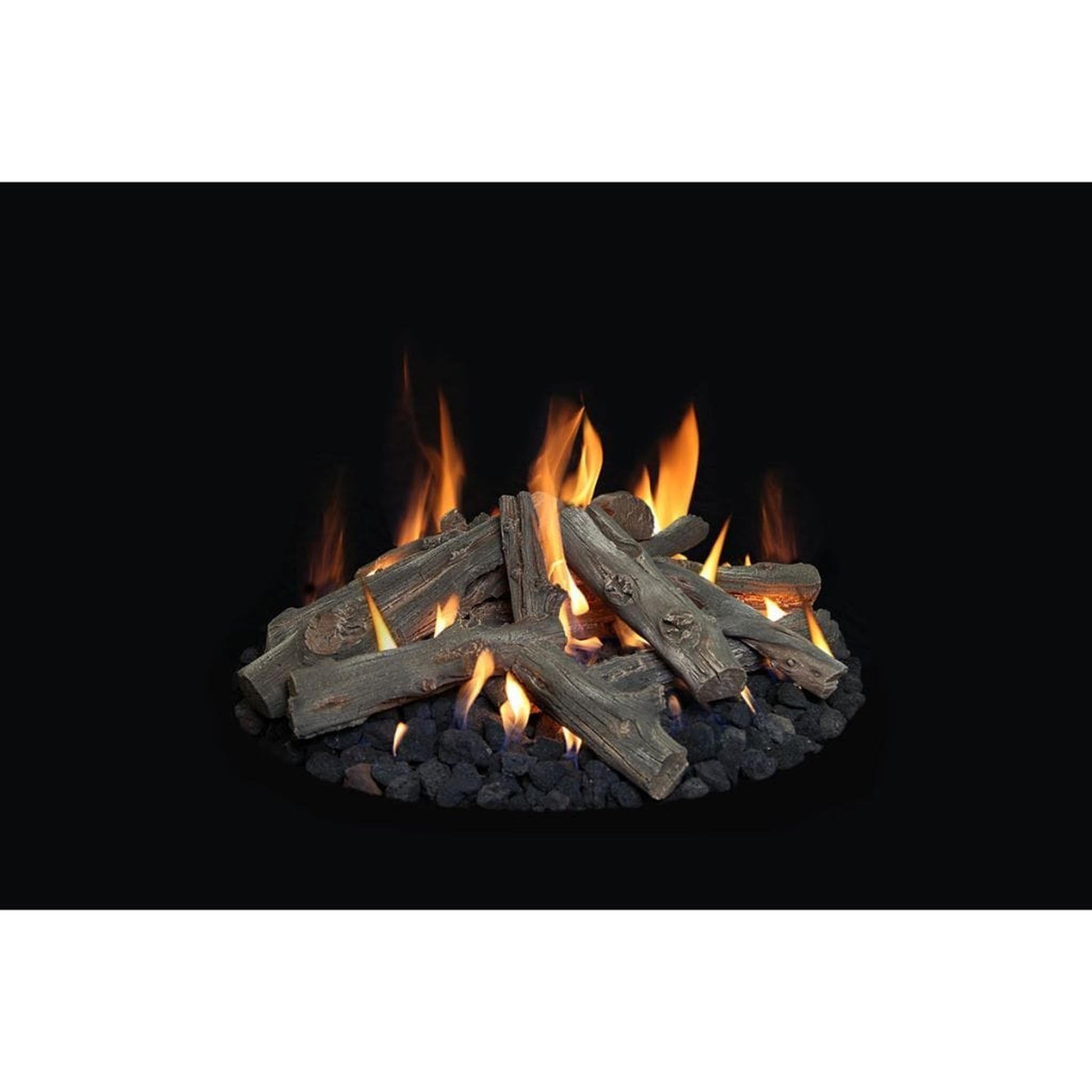 Grand Canyon 24" Match Lit Ignition, Natural Gas Round Flat Stack Kit