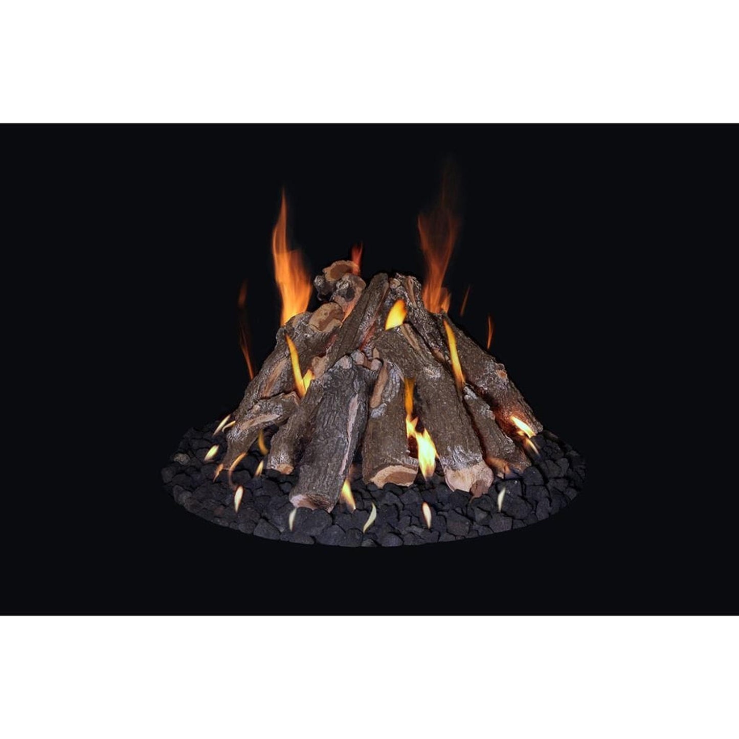 Grand Canyon 9 Piece Arizona Weathered Oak Gas Log Set for 18/24" Burners