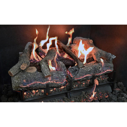 Grand Canyon GlowFire 30" Arizona Weathered Oak Charred Vented Gas Logs