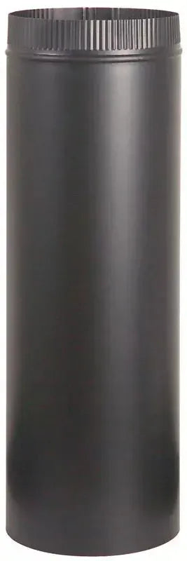 Gray Metal 35" Black 24-Gauge Single Wall Long Pipe Shield