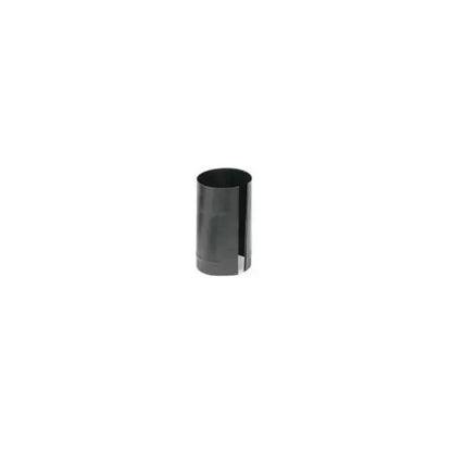 Gray Metal 8" x 12" Black 24-Gauge Single Wall Snap-Lock Stove Pipe (Case of 12)