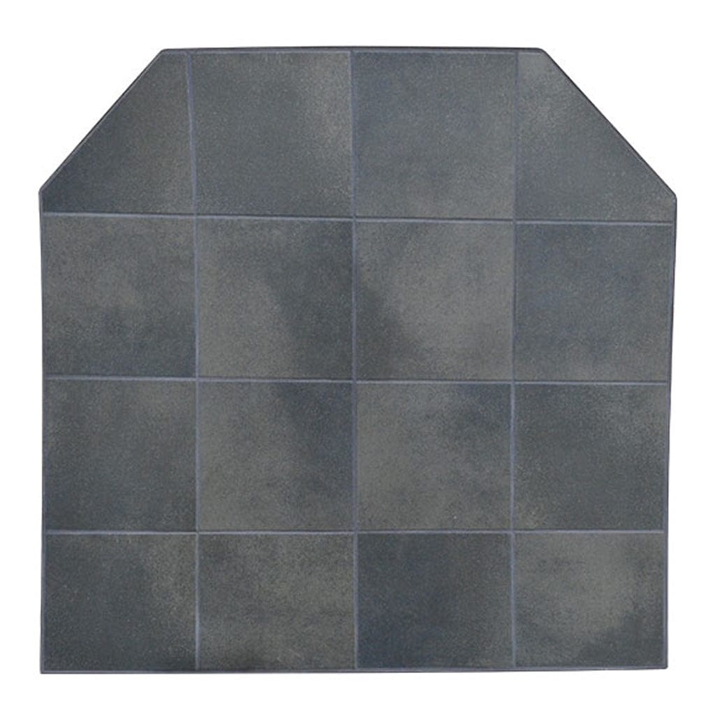 Graysen Woods 32" x 32" Full Size Amplify Black Standard Wall Ceramic Hearth Pad