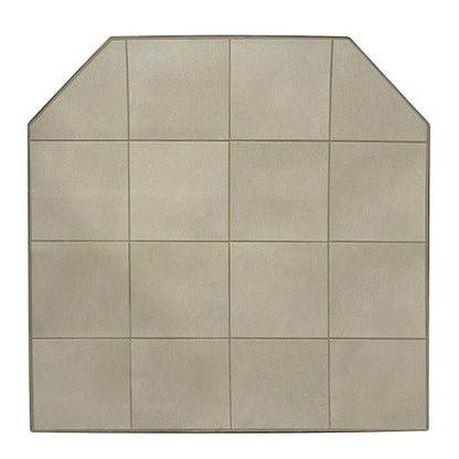 Graysen Woods 36" x 36" Full Size Standard Wall Ceramic Hearth Pad