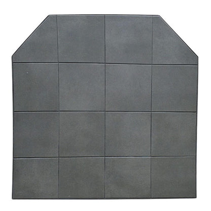 Graysen Woods 40" x 40" Full Size Standard Wall Ceramic Hearth Pad