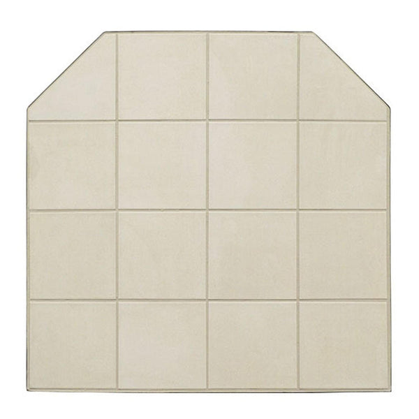 Graysen Woods 40 x 48 Full Size Standard Wall Ceramic Hearth Pad – US  Fireplace Store