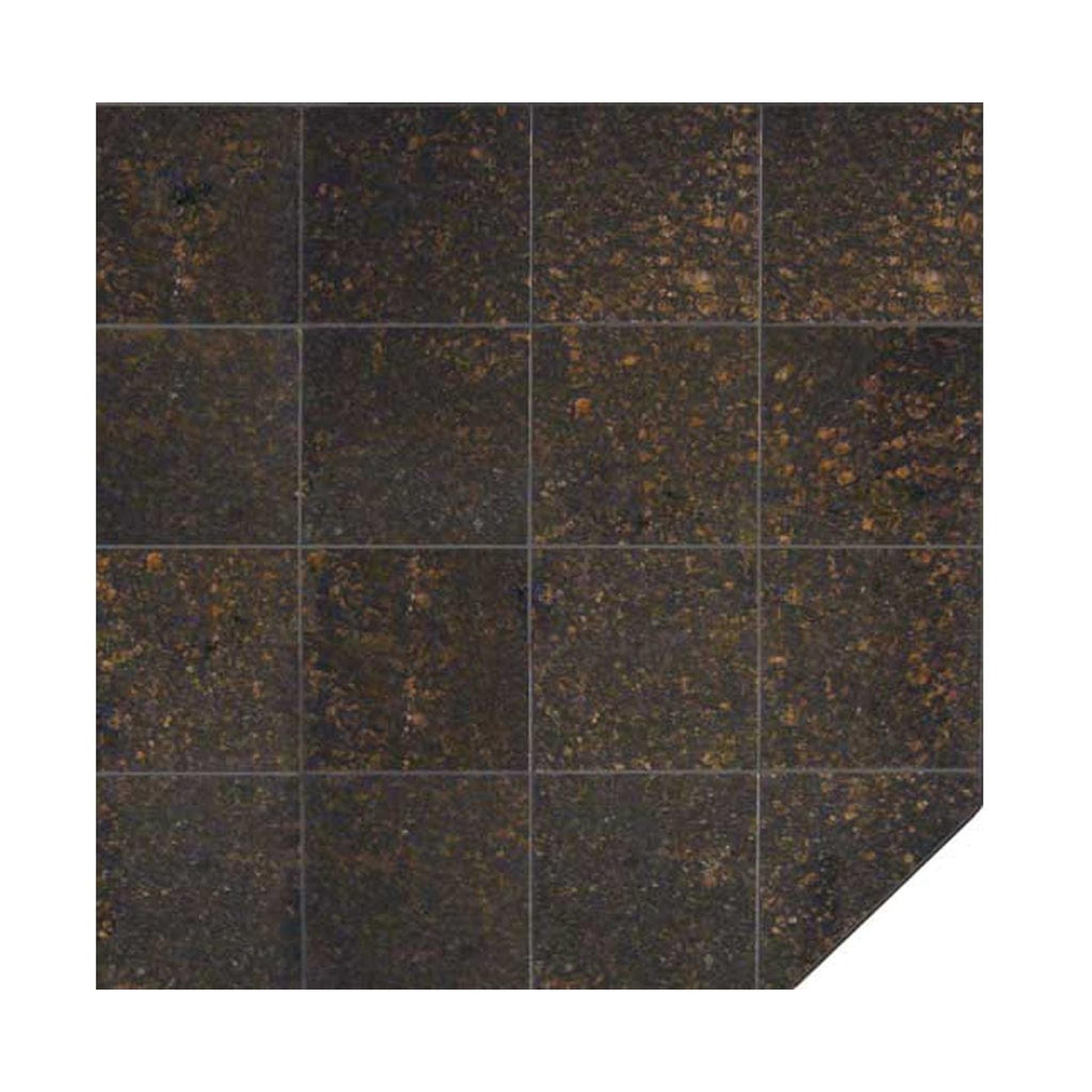 Graysen Woods 48" x 48" Full Size Corner Granite Hearth Pad