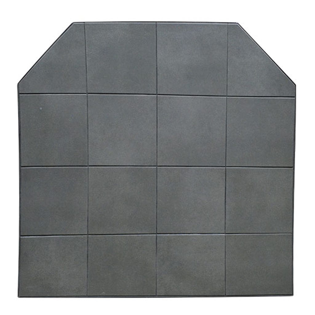 Graysen Woods 54" x 54" Full Size Standard Wall Ceramic Hearth Pad