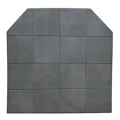 Graysen Woods 54" x 54" Full Size Standard Wall Ceramic Hearth Pad