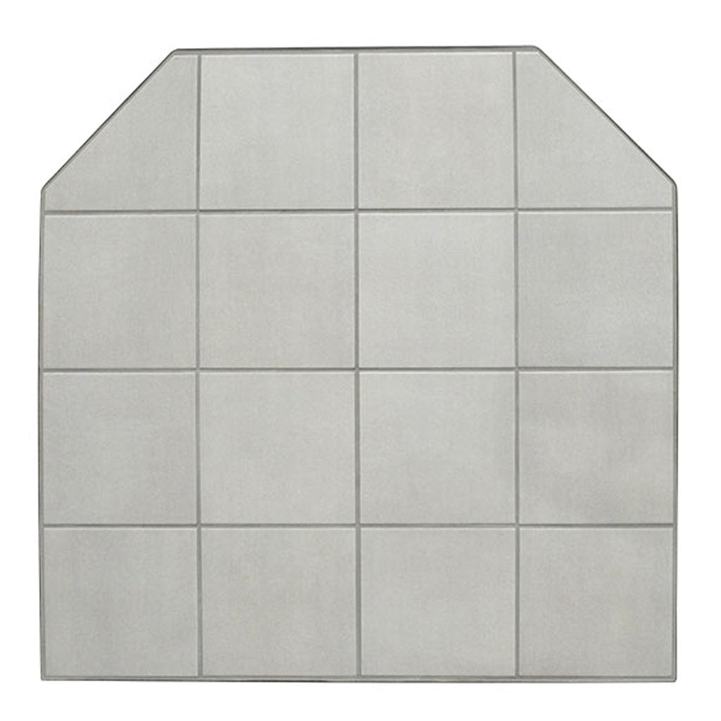 Graysen Woods 54" x 54" Full Size Standard Wall Ceramic Hearth Pad