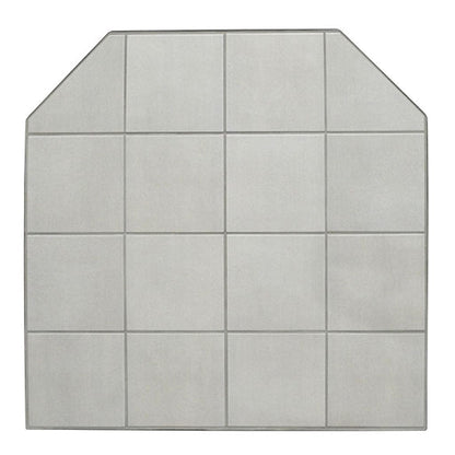 Graysen Woods 54" x 54" Full Size Standard Wall Ceramic Hearth Pad