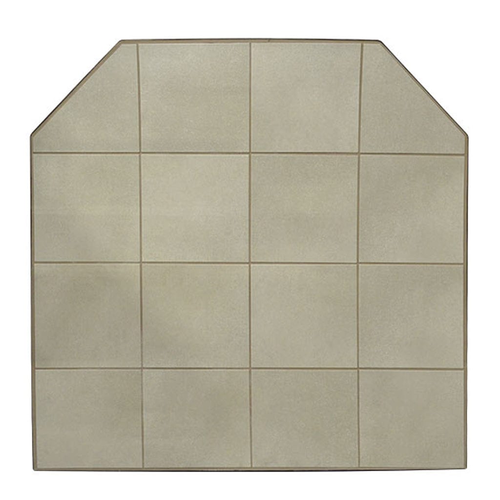 Graysen Woods 54" x 54" Full Size Standard Wall Ceramic Hearth Pad