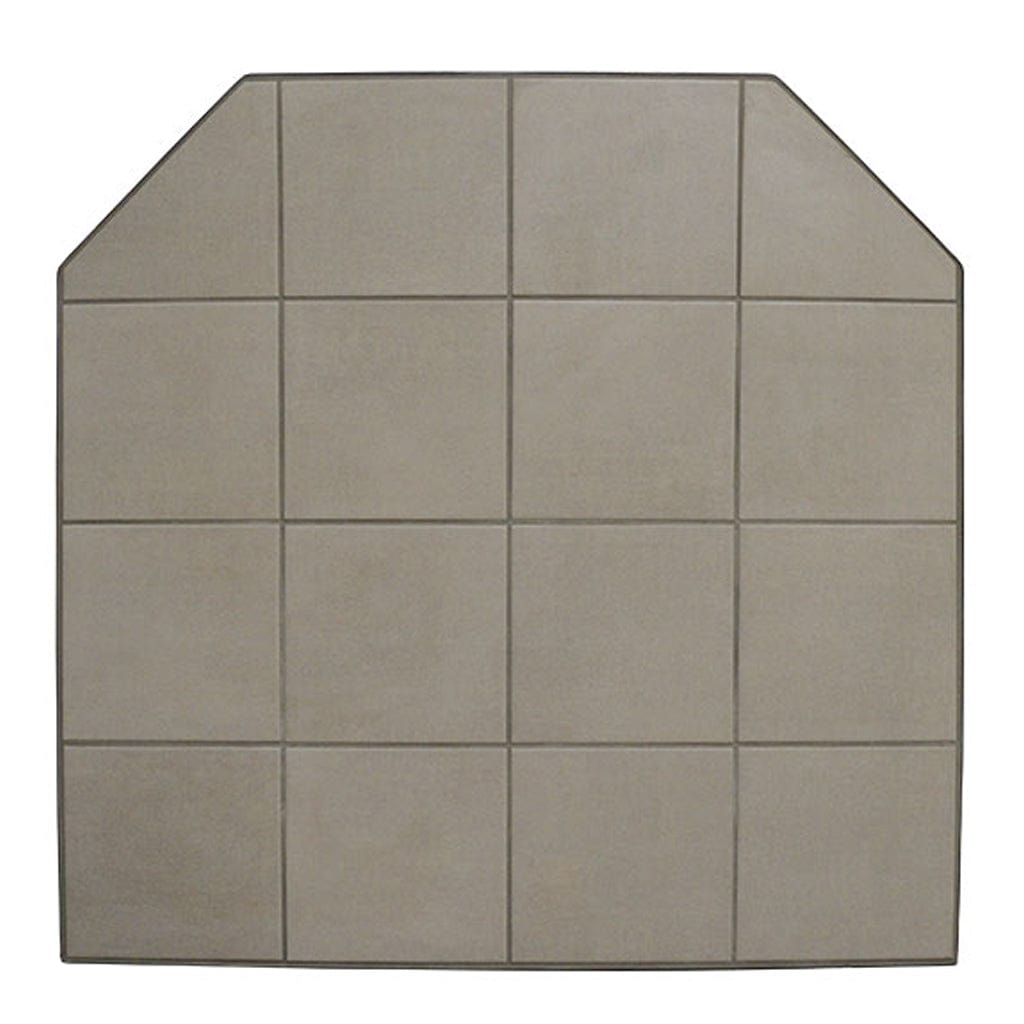 Graysen Woods 54" x 54" Full Size Standard Wall Ceramic Hearth Pad