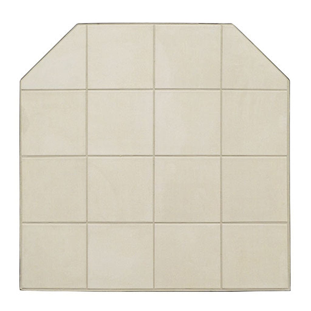 Graysen Woods 54" x 54" Full Size Standard Wall Ceramic Hearth Pad