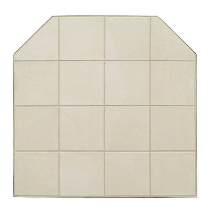 Graysen Woods 54" x 54" Full Size Standard Wall Ceramic Hearth Pad