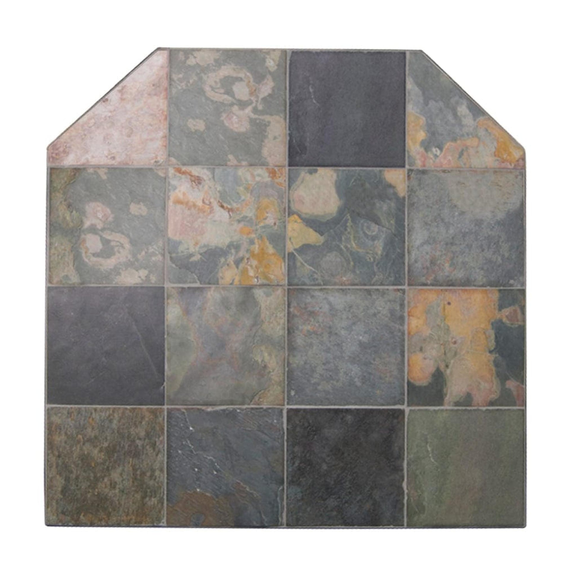 Graysen Woods 54" x 54" Full Size Standard Wall Stone Hearth Pad
