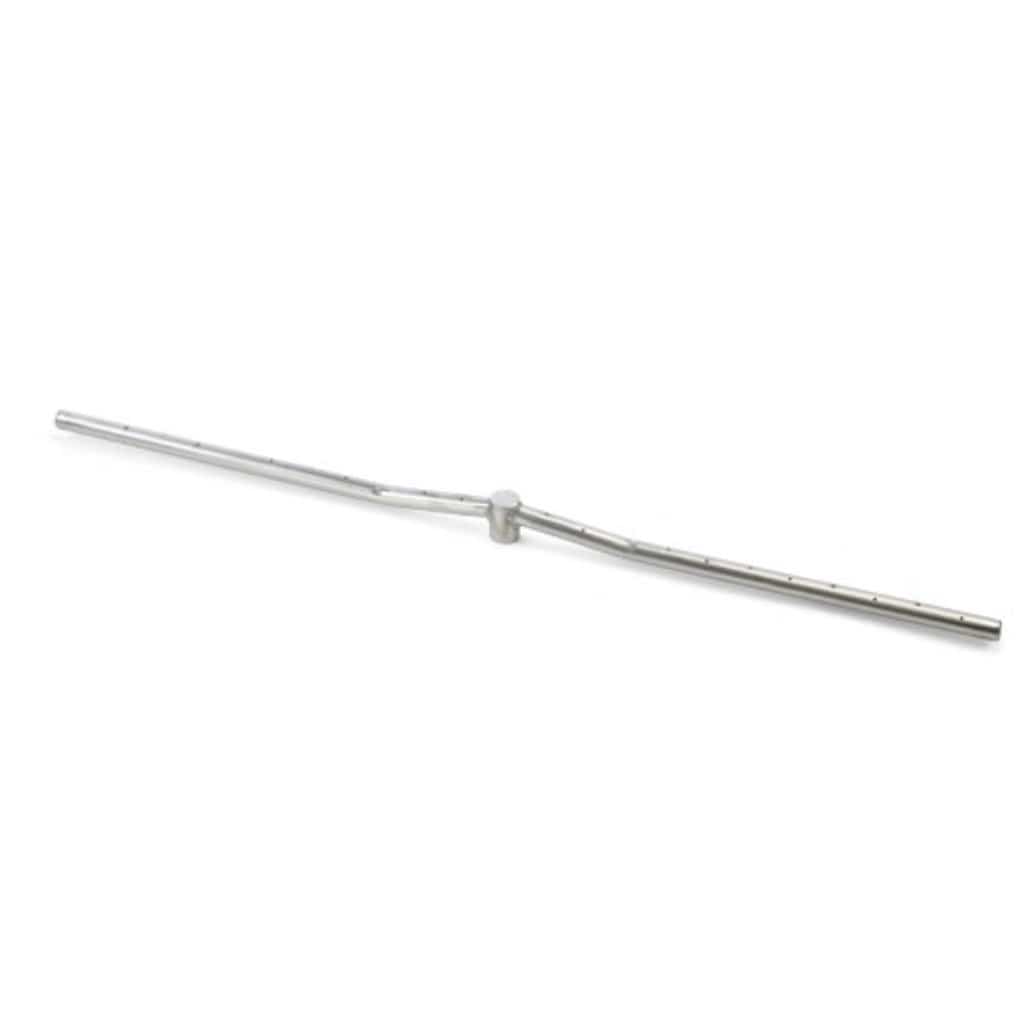 HPC 120" Stainless Steel Propane Gas Linear Torpedo T-Burners - Raised