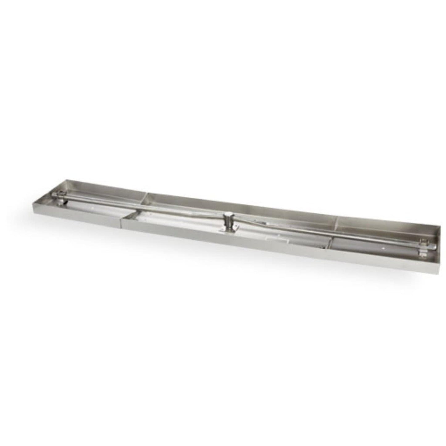HPC 121”X8” Stainless Steel Propane Gas Interlink Pan & Torpedo T-Burner
