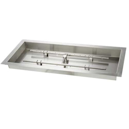 HPC 24” x 12” Stainless Steel Rectangle H-Burners