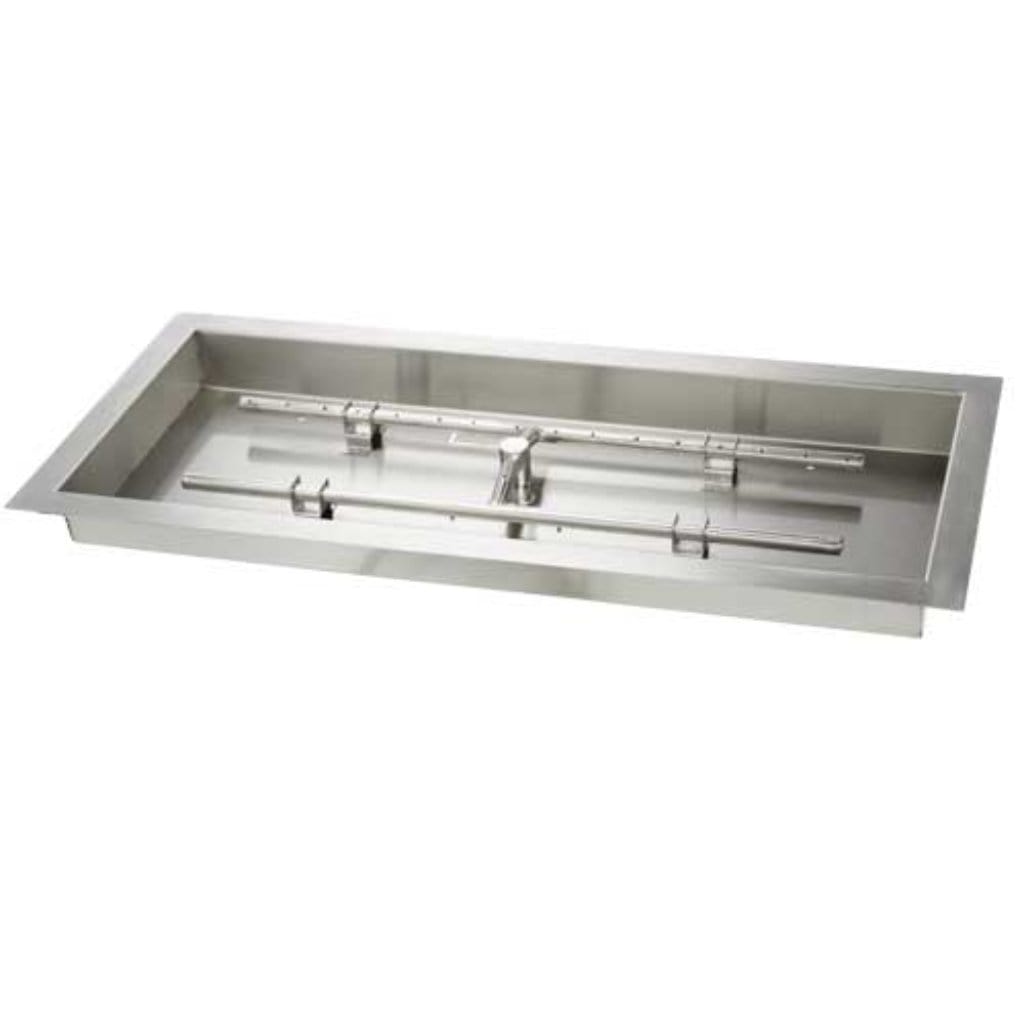 HPC 30” x 12” Stainless Steel Rectangle H-Burners