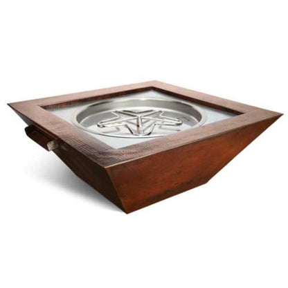 HPC 40" Copper Sedona Fire & Water Bowl Electronic Ignition