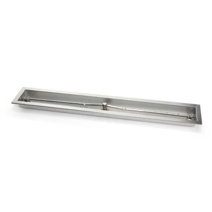 HPC 48" Stainless Steel Linear Burners - Trough Pan and T-Burner