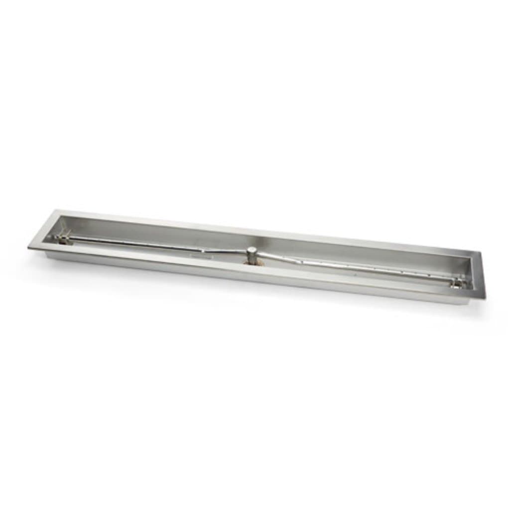 HPC 60" Stainless Steel Linear Burners - Trough Pan and T-Burner